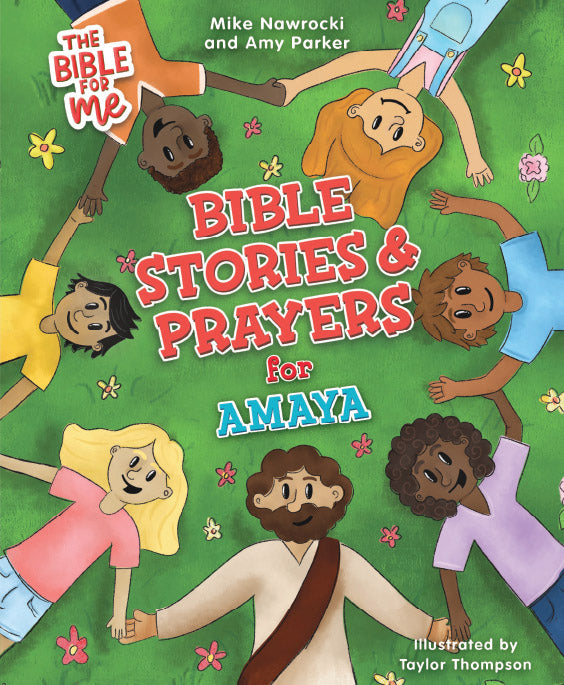 The Bible for Me: Bible Stories and Prayers PERSONALIZED EDITION – Girls
