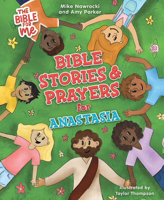 The Bible for Me: Bible Stories and Prayers PERSONALIZED EDITION – Girls