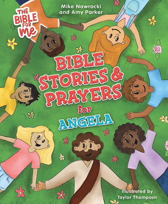 The Bible for Me: Bible Stories and Prayers PERSONALIZED EDITION – Girls