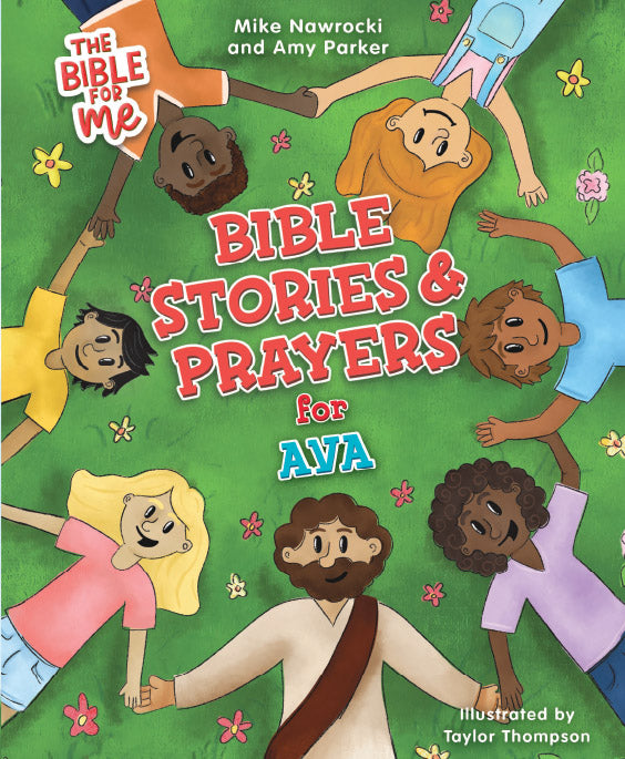The Bible for Me: Bible Stories and Prayers PERSONALIZED EDITION – Girls