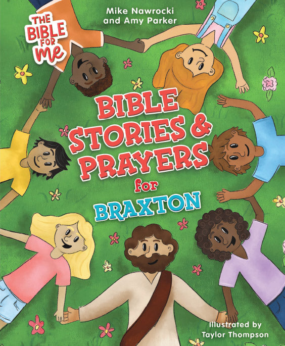 The Bible for Me: Bible Stories and Prayers PERSONALIZED EDITION – Boys