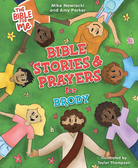 The Bible for Me: Bible Stories and Prayers PERSONALIZED EDITION – Boys