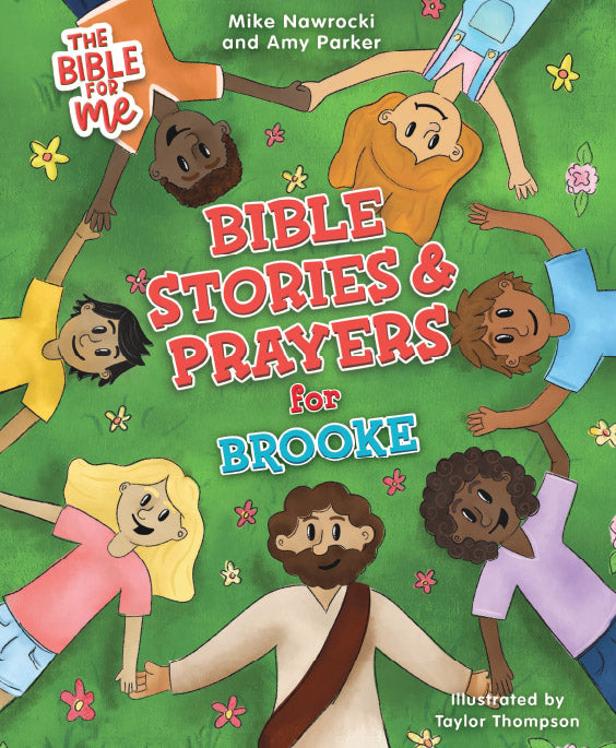 The Bible for Me: Bible Stories and Prayers PERSONALIZED EDITION – Girls