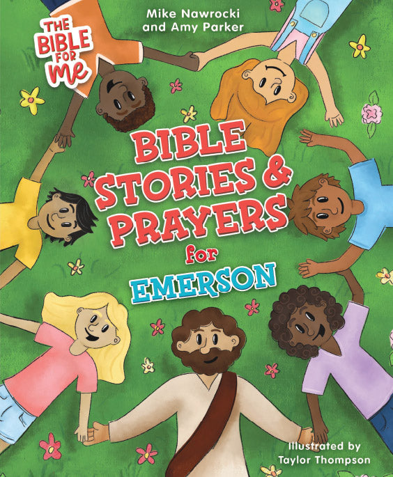 The Bible for Me: Bible Stories and Prayers PERSONALIZED EDITION – Girls