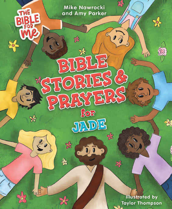 The Bible for Me: Bible Stories and Prayers PERSONALIZED EDITION – Girls