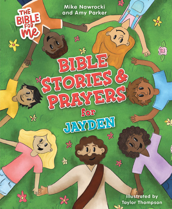 The Bible for Me: Bible Stories and Prayers PERSONALIZED EDITION – Boys