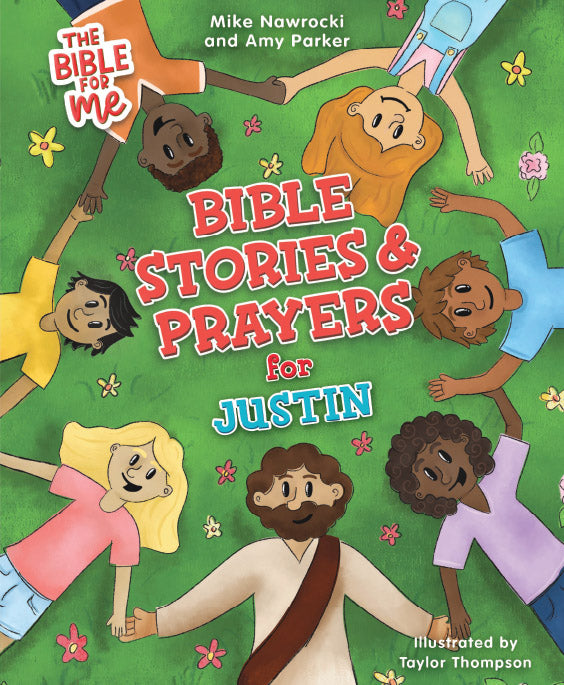 The Bible for Me: Bible Stories and Prayers PERSONALIZED EDITION – Boys