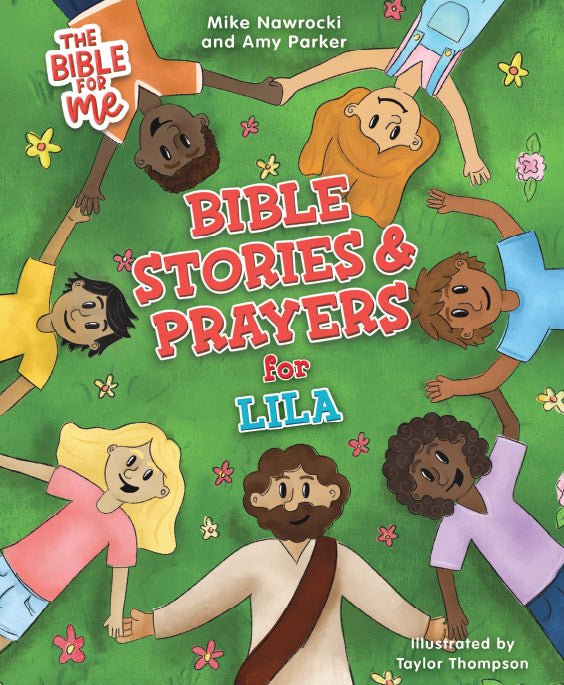 The Bible for Me: Bible Stories and Prayers PERSONALIZED EDITION – Girls