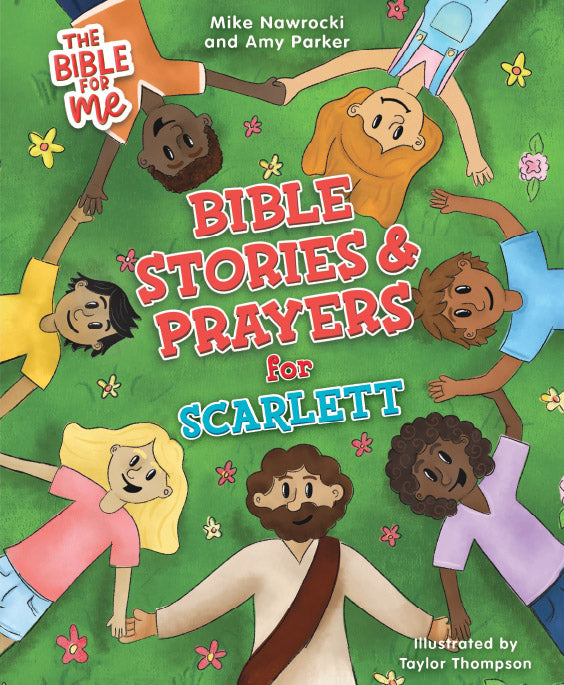 The Bible for Me: Bible Stories and Prayers PERSONALIZED EDITION – Girls