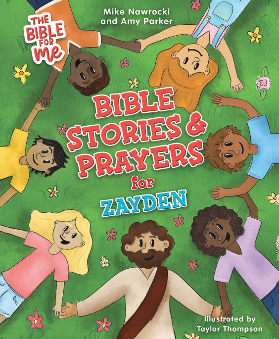 The Bible for Me: Bible Stories and Prayers PERSONALIZED EDITION – Boys